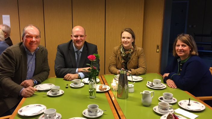 CDU Schönberg Jörg Möllenbrock Bürgermeisterkandidat Neujahrskaffee